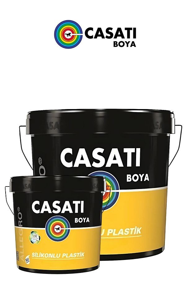 Allegro Silikonlu Silinebilir Plastik İç Cephe Boyası | 3,5Kg - 10Kg - 20Kg