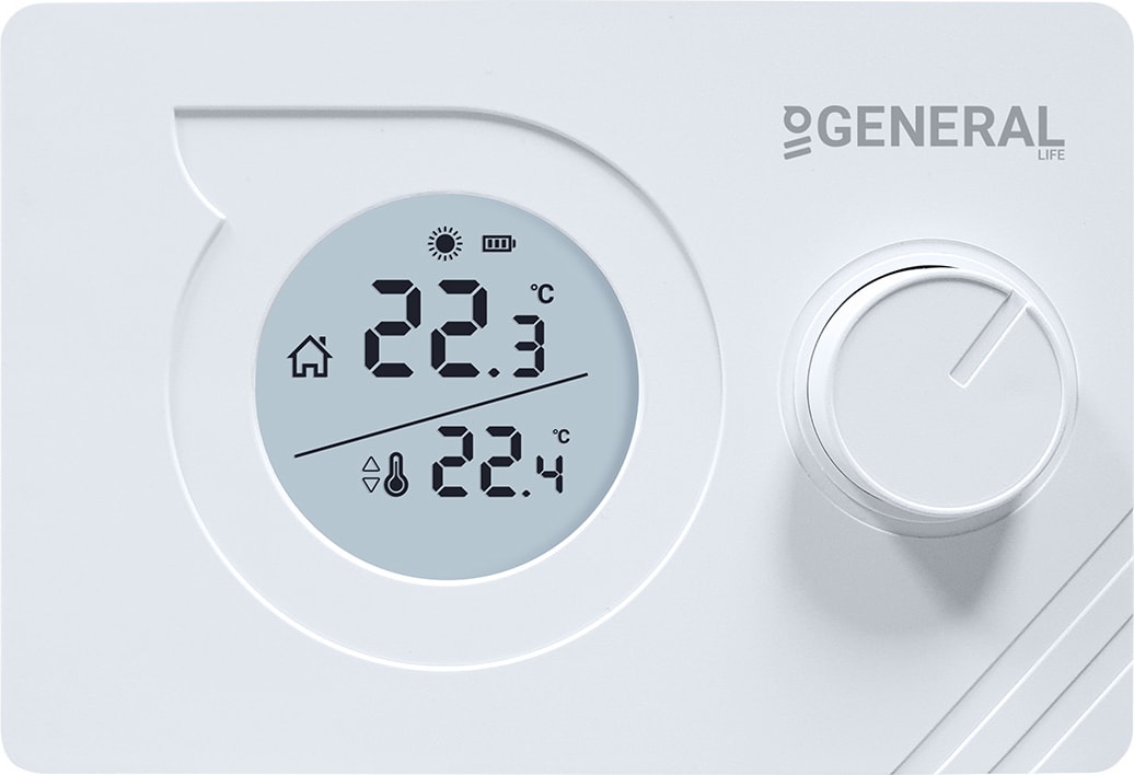 Mitra 220 Rf Kablosuz Dijital Oda Termostatı