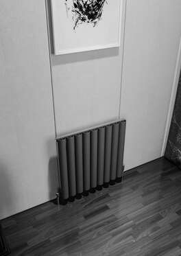 Birgi Yatay Alüminyum Radyatör 625X600 Pütürlü Antrasit (7946)