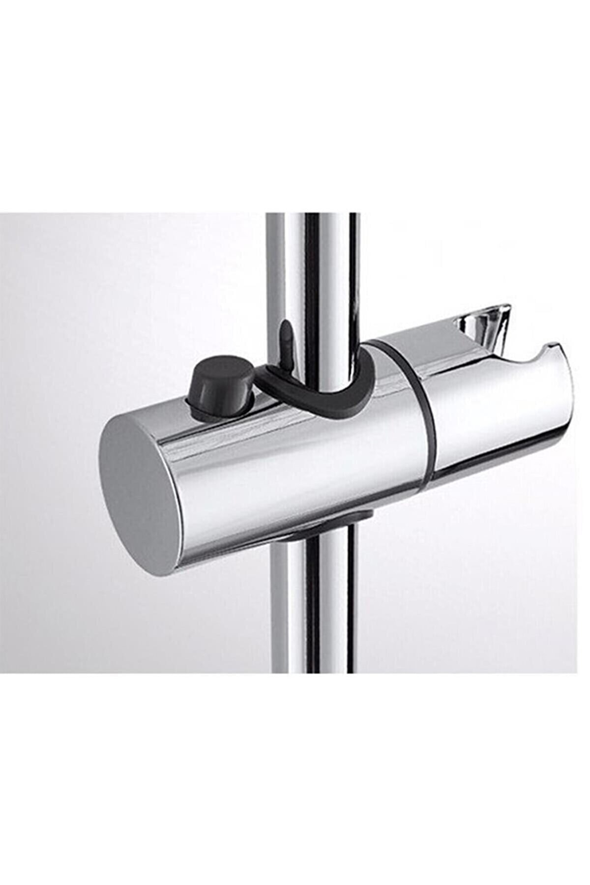 Krom Kaplama Tepe Yağmurlama Duş Seti Robotu Başlık Sabitleyici Mafsal Yedek Parça