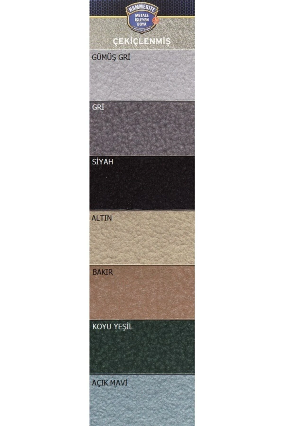 Altın Hammerite Metal Ve Çelik Kapı Boyası 2,5lt.