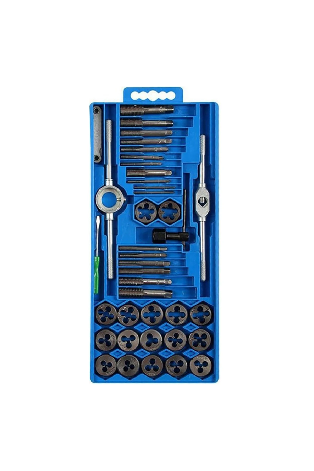 Hırdavat Garajı 40 Parça Metrik Pafta Klavuz Diş Açma Seti