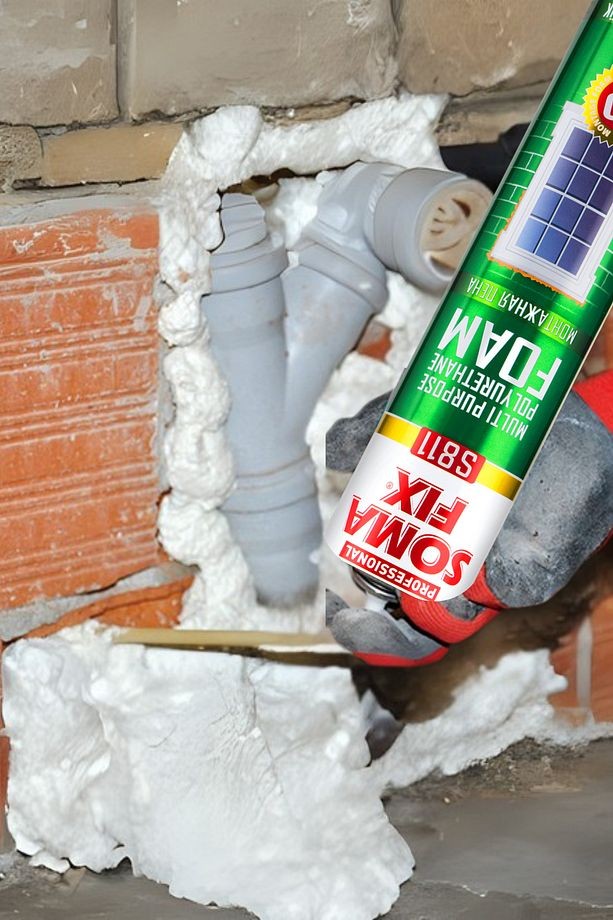 Foam Poliüretan Şişme Köpük 750ml | Çok Amaçlı Dolgu, Yalıtım, İzolayon Ve Montaj Köpüğü