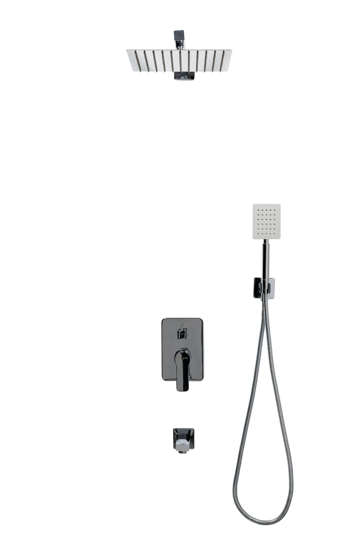 Ankastre Kare Duş Seti – Yağmur Başlıklı Duş Sistemi