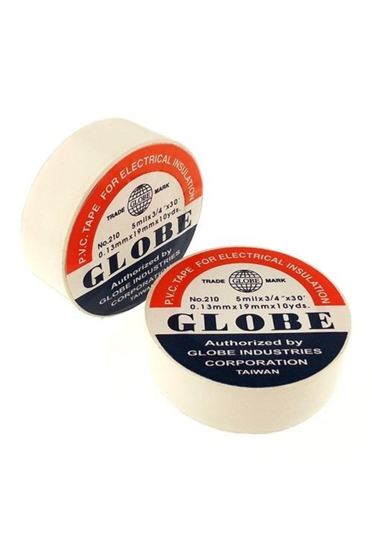 GLOBE İzole Bant Beyaz Kalın 0.19mm (5'Lİ PAKET)