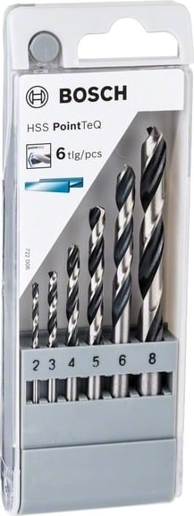 BOSCH Hss Pointteq Delme Uç 6 Parça Metal