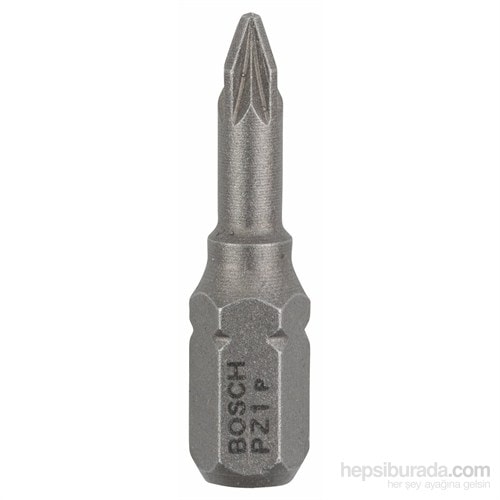 BOSCH - 100'Lü Paket - Ekstra Sert Seri Vidalama Ucu - Pz 1, 25 Mm