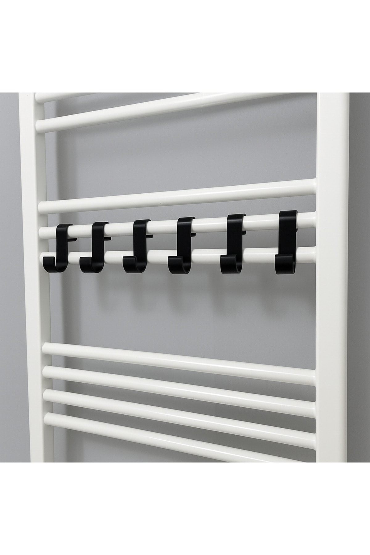 Havlupan askısı-6 Adet-Bornoz, havlu, kıyafet askısı-Havlupan duşa kabin askı aparatı. Duşa kabin