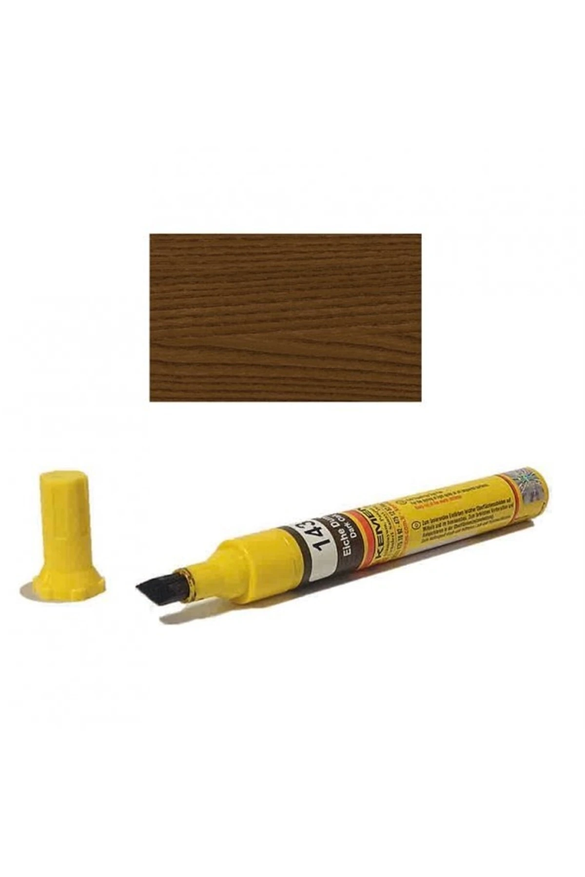 Yarı Örtücü Ahşap Rötuş Kalemleri 143 koyu Meşe Ptk 44 Ahşap Rötuş Kalemi I