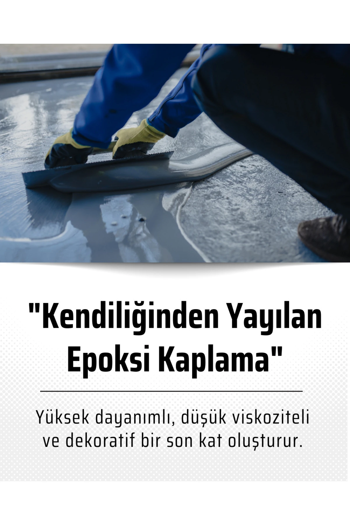 620 PROEPOXY SELF Kendiliğinden Yayılan Solventsiz Epoksi Zemin Kaplama, Yüksek Dayanım