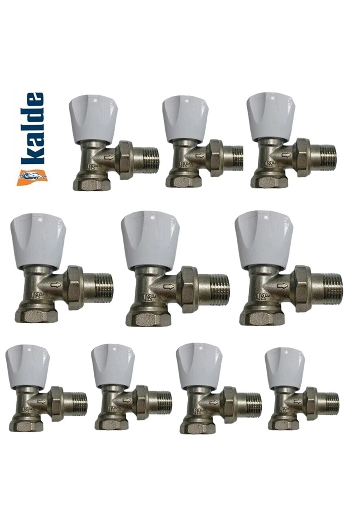 Eko 1/2 Köşe Radyatör Vanası -10 Adet -