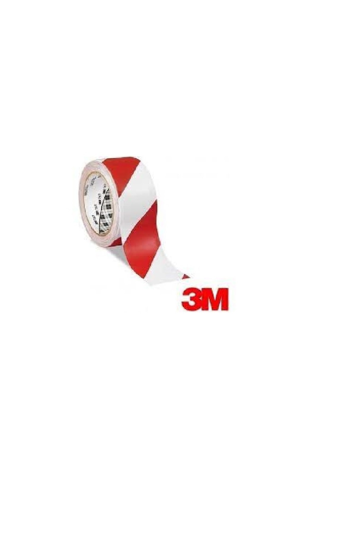 3M YER İŞARETLEME BANTI 50MM X 33 MT KIRMIZI BEYAZ