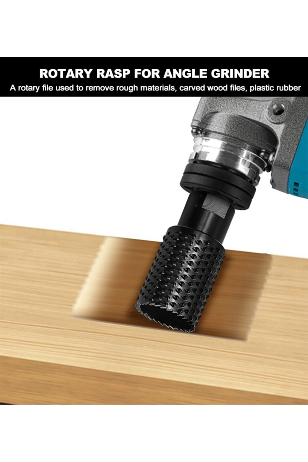 Avuç Taşlama Spiral Için Silindir Ahşap Oyma Raspalama Traşlama Silindir Öğütücü M14