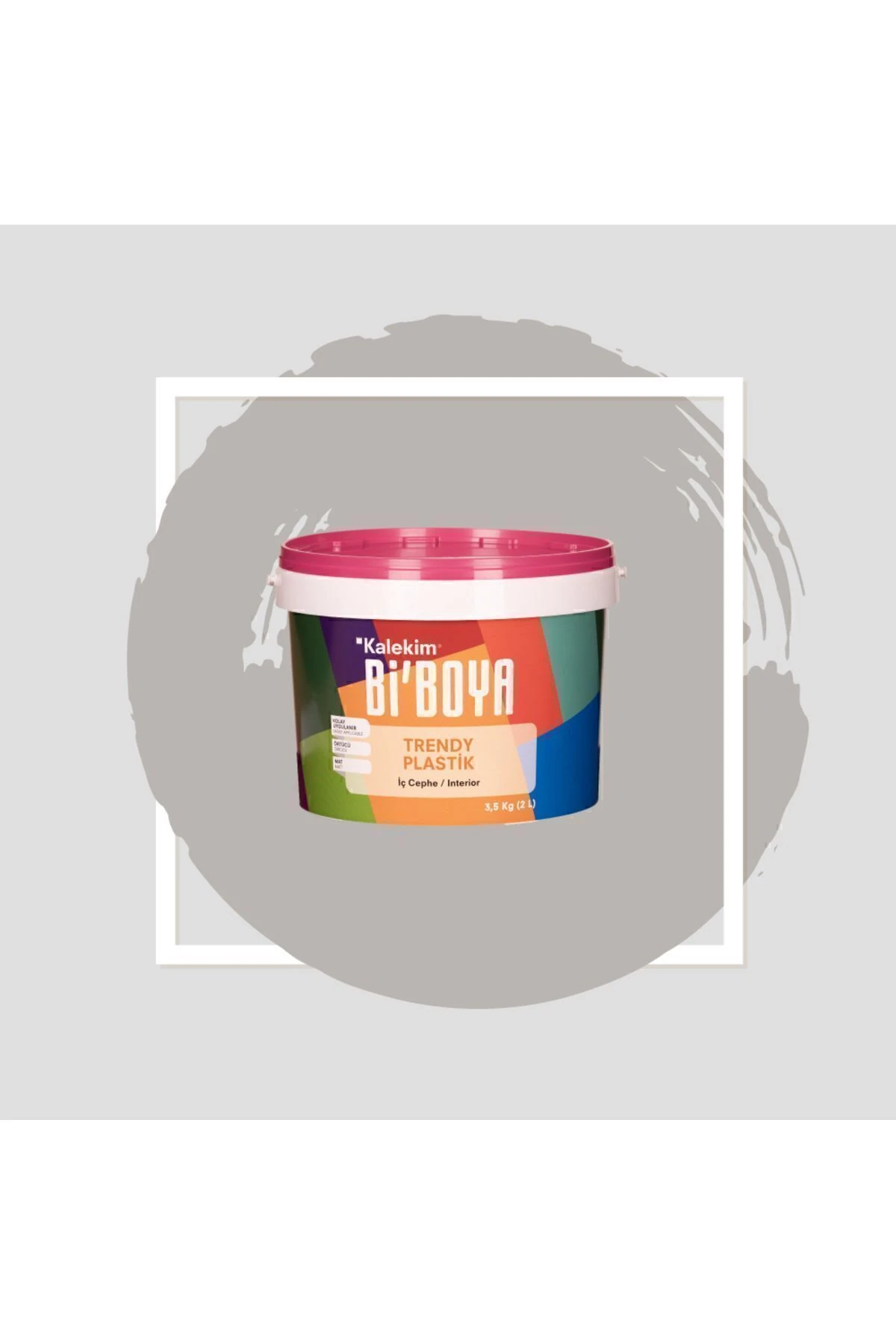 Ekonomik Mat Iç Cephe Boyası 3,5 Kg Krater