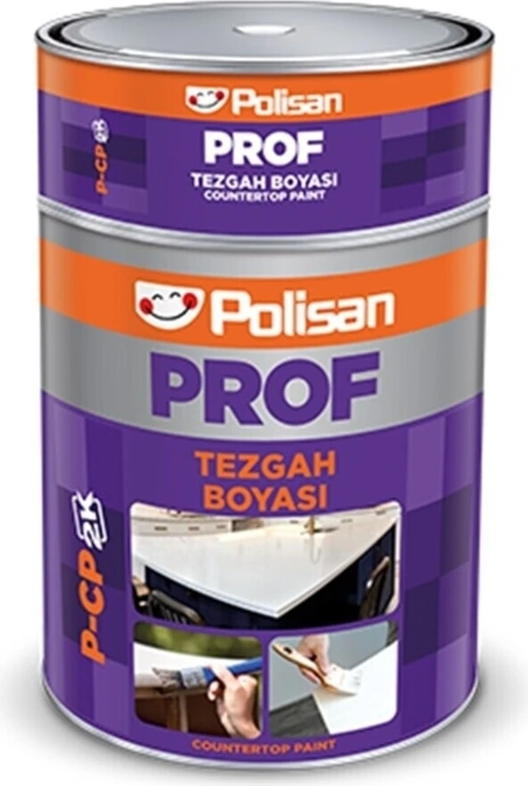 Tezgah Boyası Prof P-Cp 2k Siyah Renk 1kg