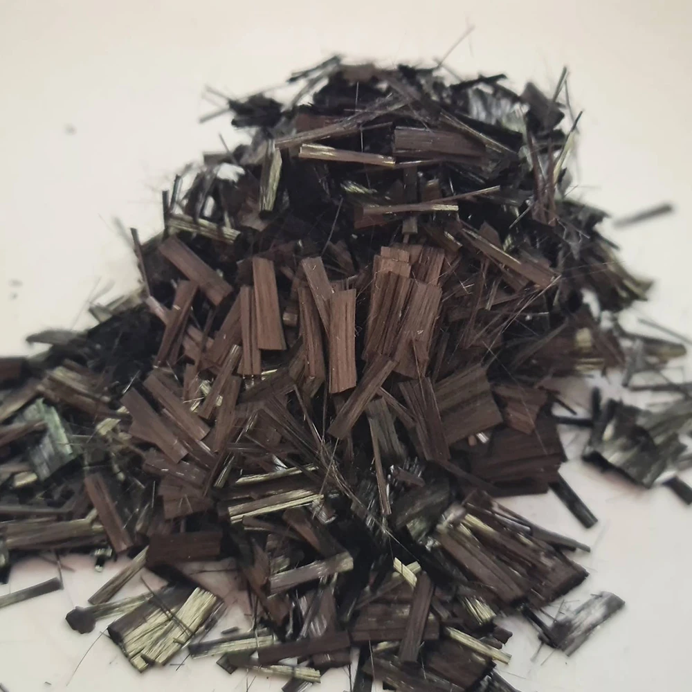 CRB-KE6 Kırpılmış Karbon Elyaf 6mm