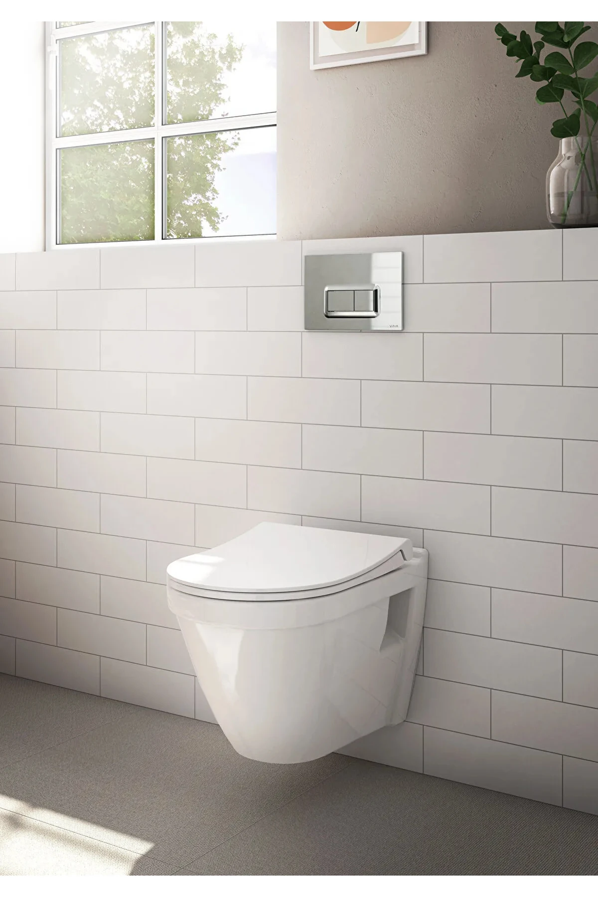 Asma Klozet, S50, Beyaz, Taharet Borusuz, 5618L003-0075