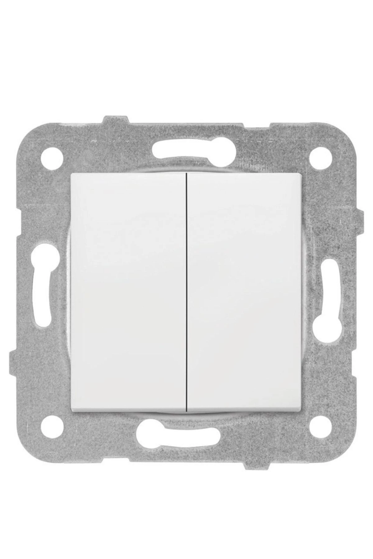 Viko Karre Komütatör Anahtar Çerçevesiz Beyaz