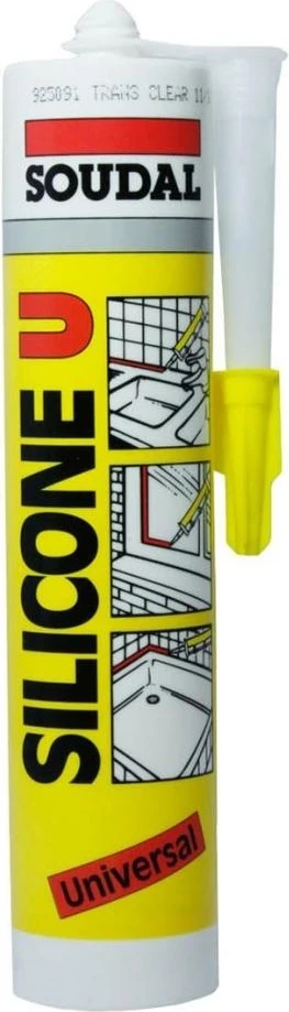Soudal Silikon Şeffaf 280 gr