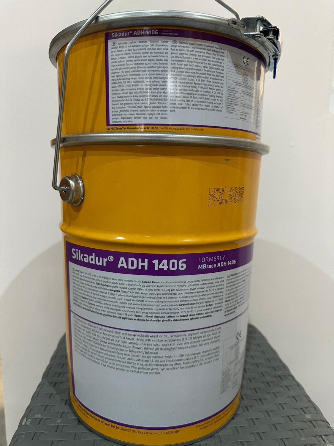 dur Adh 1406, Epoksi Esaslı, Iki Bileşenli, Tamir, Ankraj ve Montaj Harcı 5kg Set (3,75+1,25)