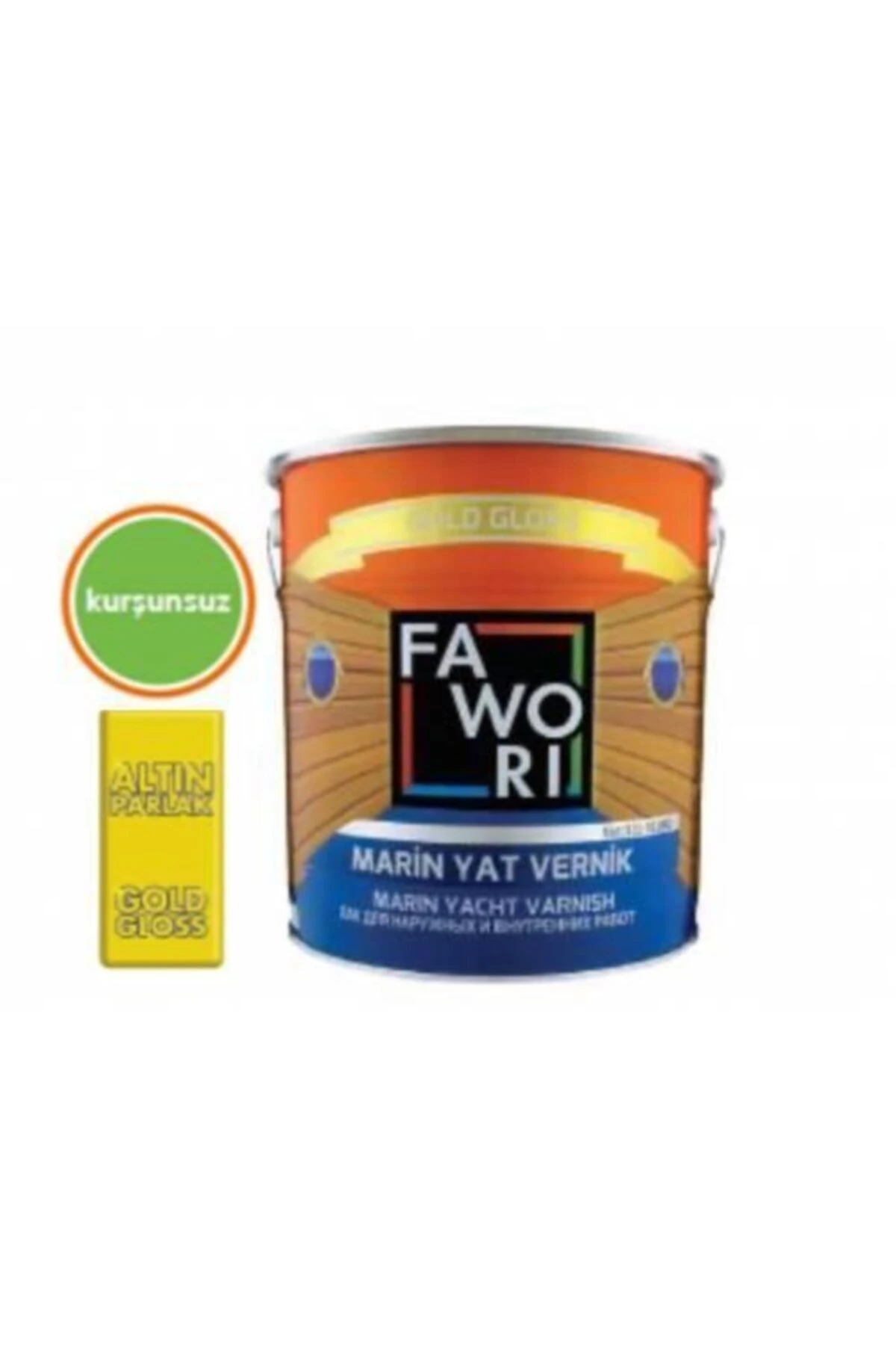 Fawori Uv Dirençli Marin Yat Vernik 2,5 Lt