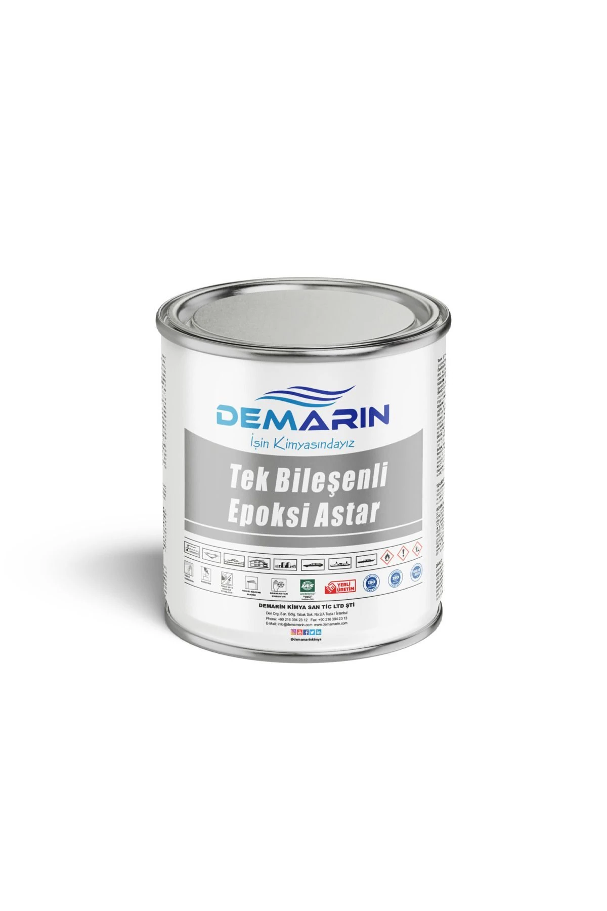 Tek Bileşenli Korozyon Önleyici Ultra Koruyucu Epoksi Astar (pas Boyası, Metal Ve Ahşap Boyası)