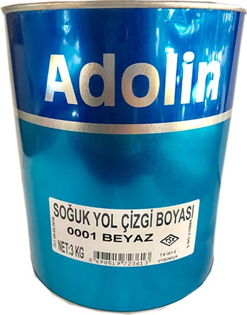 Soğuk Yol Çizgi Boyası Beyaz 3 kg
