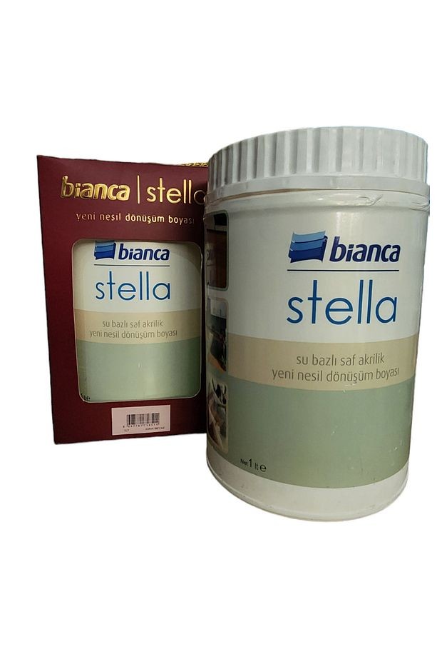 Stella Yeni Nesil Dönüşüm Boyası Kırık Beyaz 1Lt