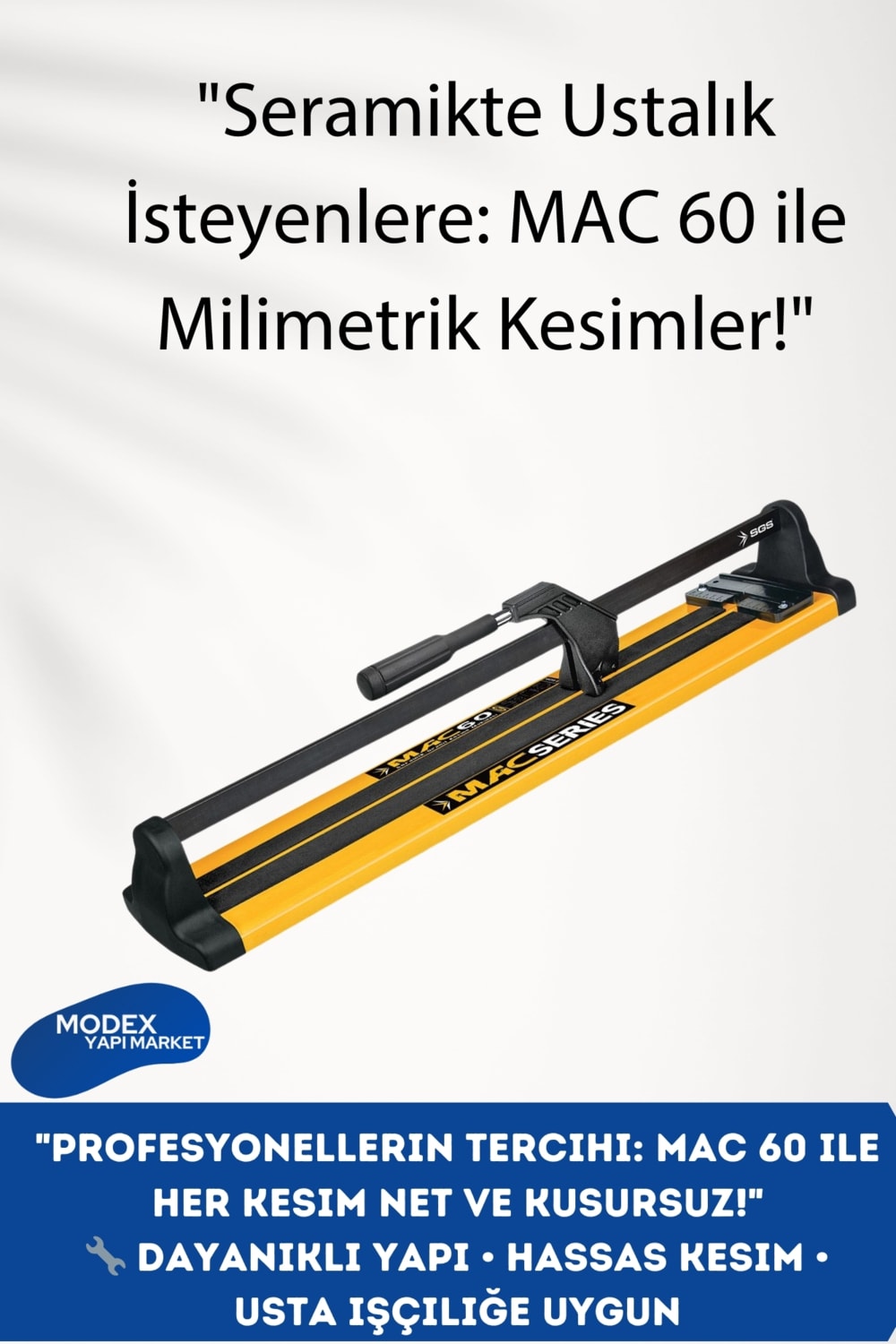Seramik Kesme Makinası MAC60