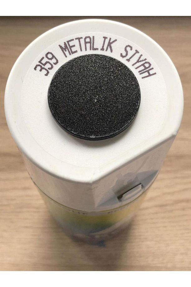 METALİK SİYAH 359 AKÇALI SPREY BOYA