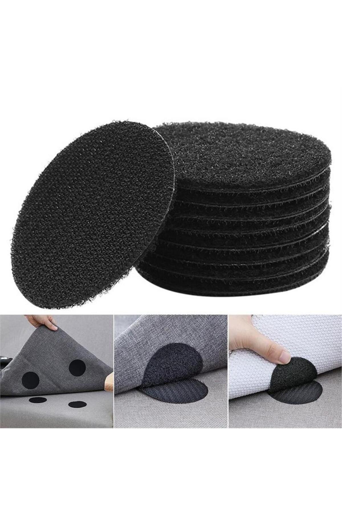 Halı Kaydırmaz Bant Kayma Önleyici Cırtlı Yapışkan Bant 10 Adet