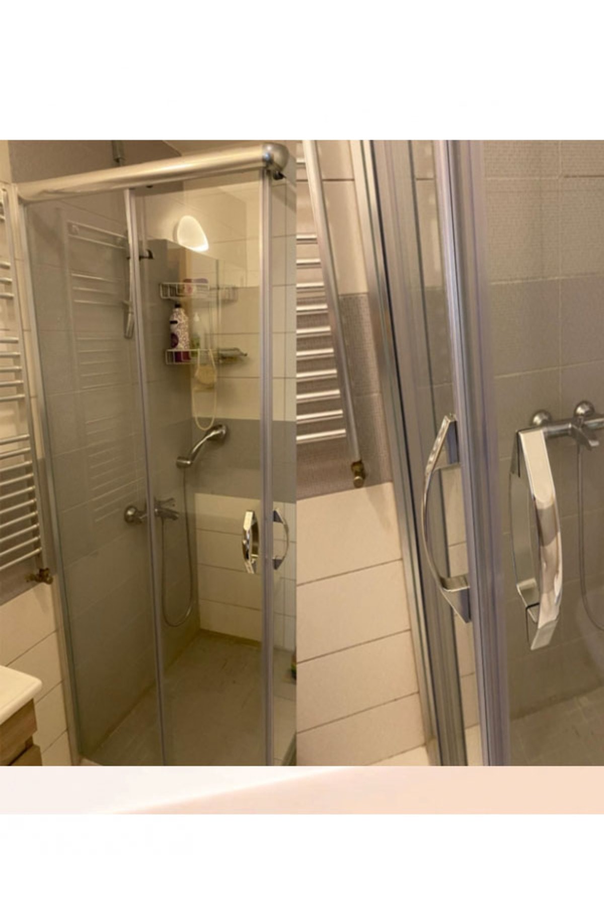 Cam Duşakabin Ay Kulp 140Mm 150Mm Veya 160 Mm 2 Kapaklık Ayk-02