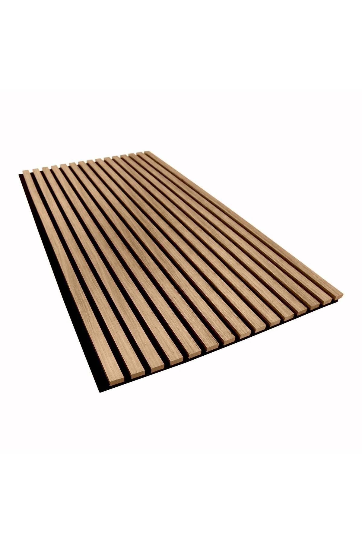 Vera 60x275 Cm Teak Plus Akustik Duvar Paneli / Mdf /4 Mm Keçe/ 9mm Çıta