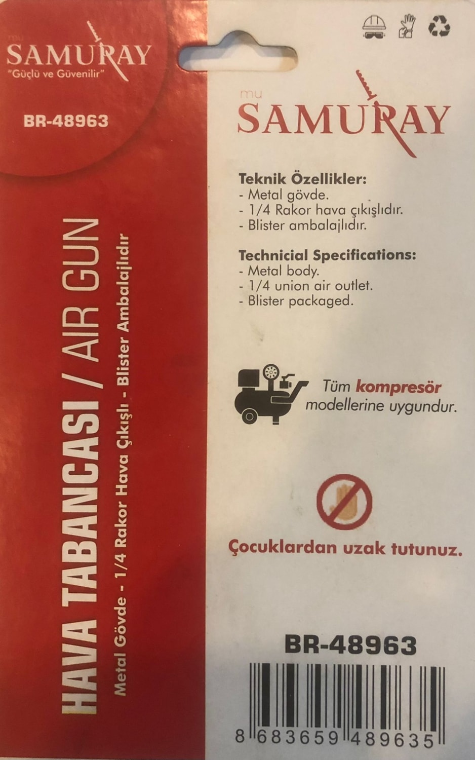 Mini Hava Tabancası