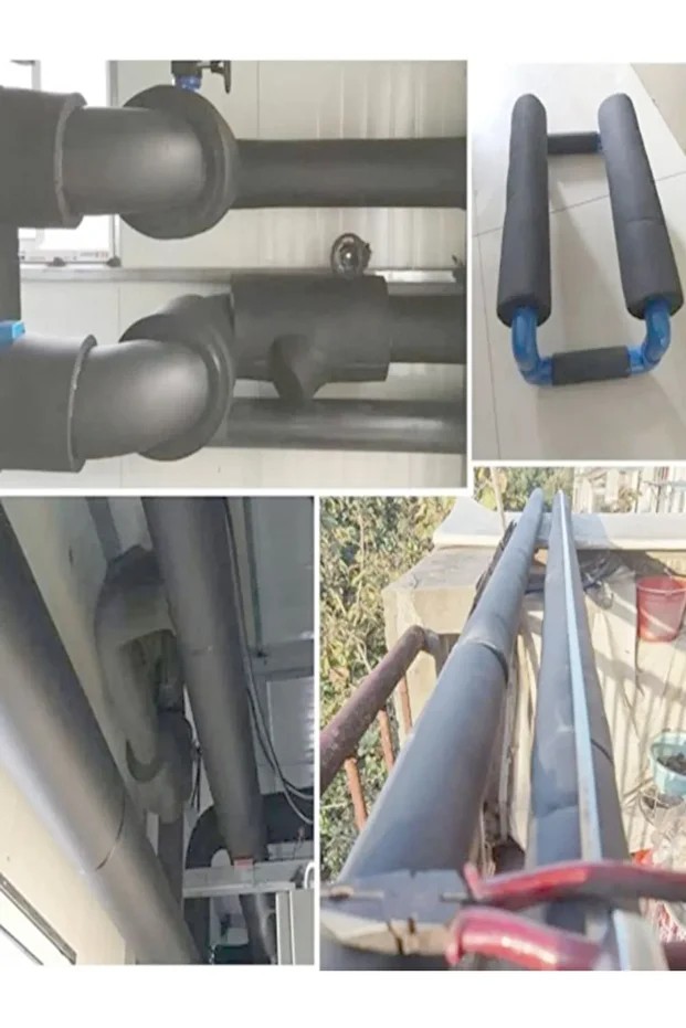 Kauçuk Boru İzolasyonu 1" İç Çap 35mm, 13mm Et Kalınlık, 2metre Boru Kılıfı