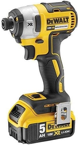 DEWALT DCF887P2-QW 18V/5.0AH Li-Ion Çift Akülü Kömürsüz Profesyonel Darbeli Tornavida