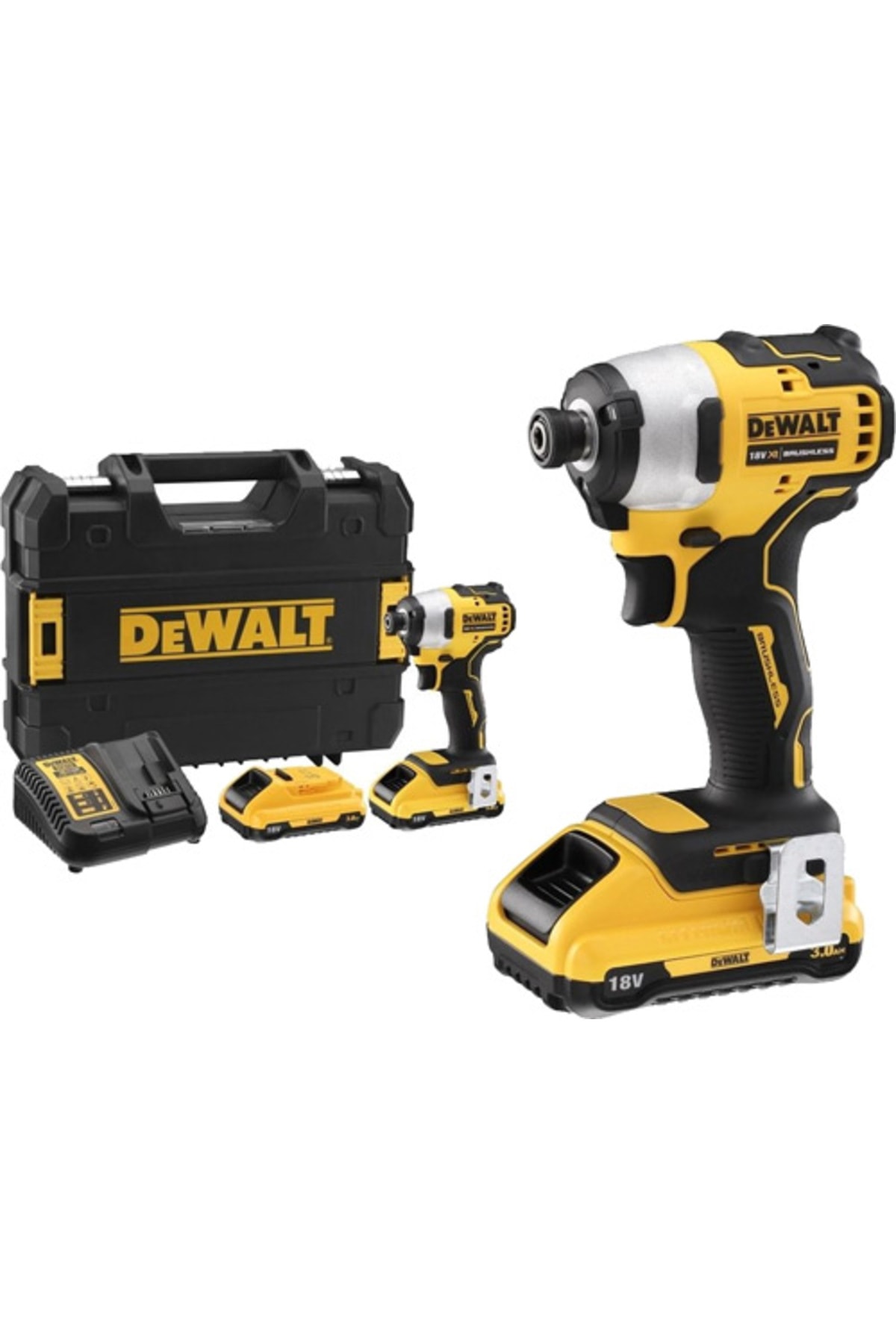 DEWALT Dcf809l2t Kömürsüz Darbeli Vidalama 18 Volt 3.0ah 190nm Tork