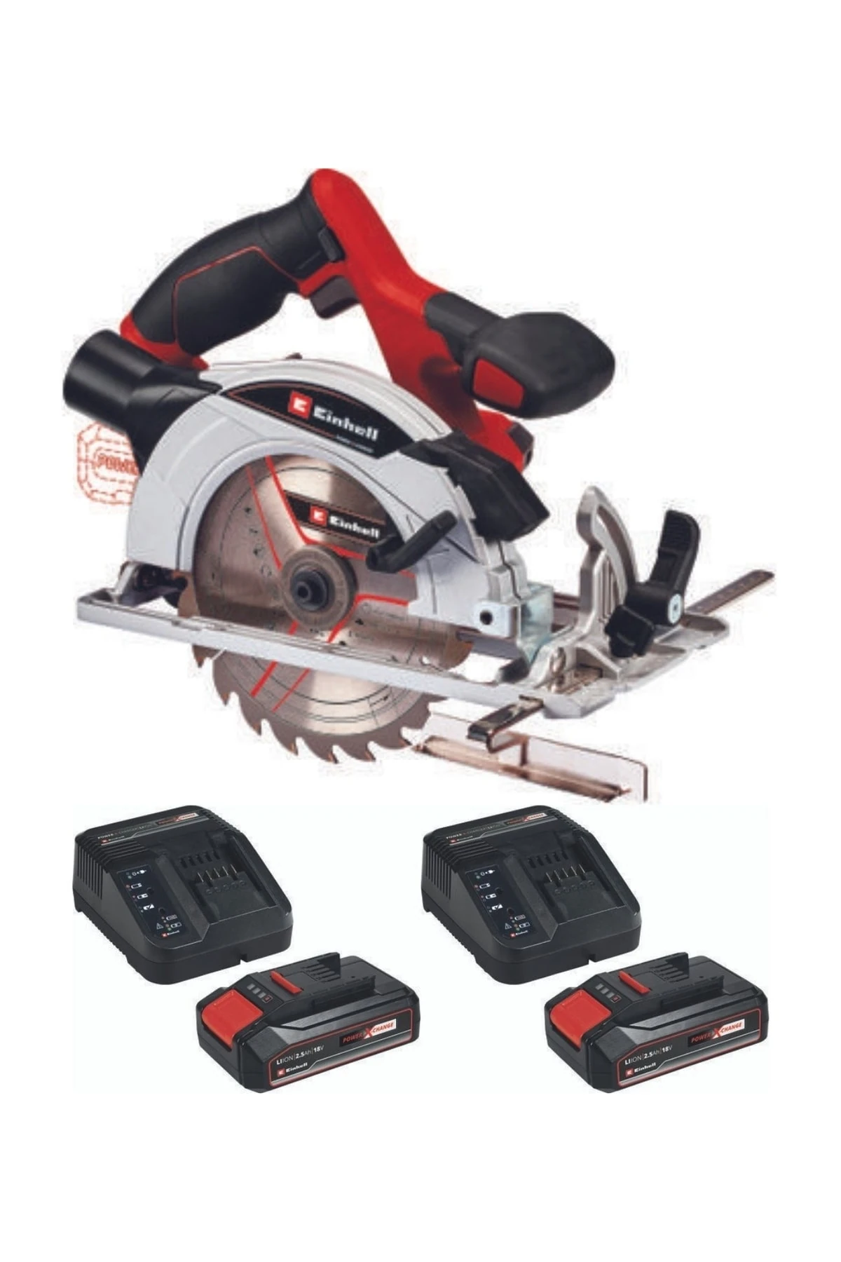 Te-cs 18/150 2x2.5ah Akülü Daire Testere