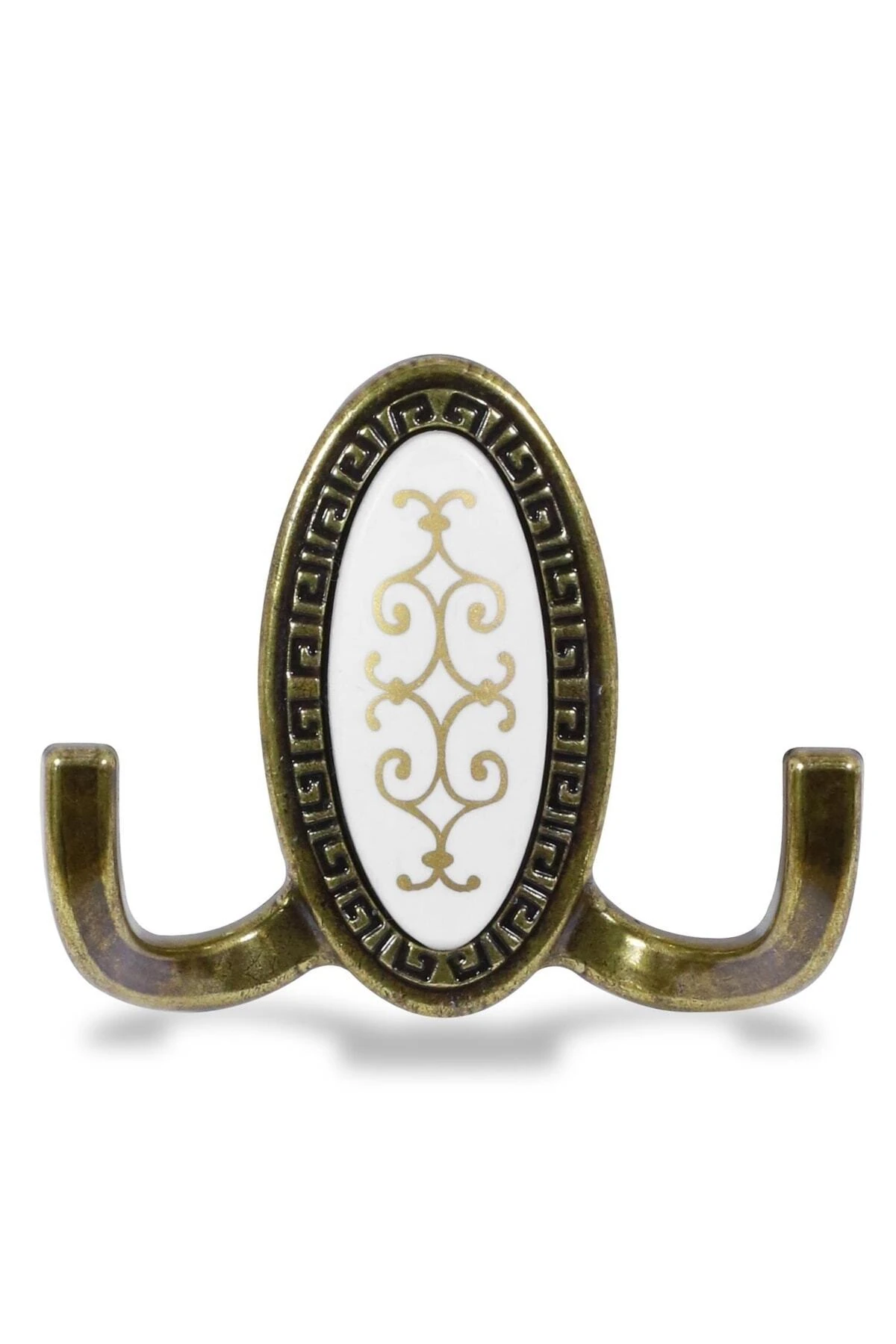 Seçil Vestiyer Metal Antik Sarı Duvar Portmanto Mobilya Dolap Elbise Askısı Askılığı Askılık