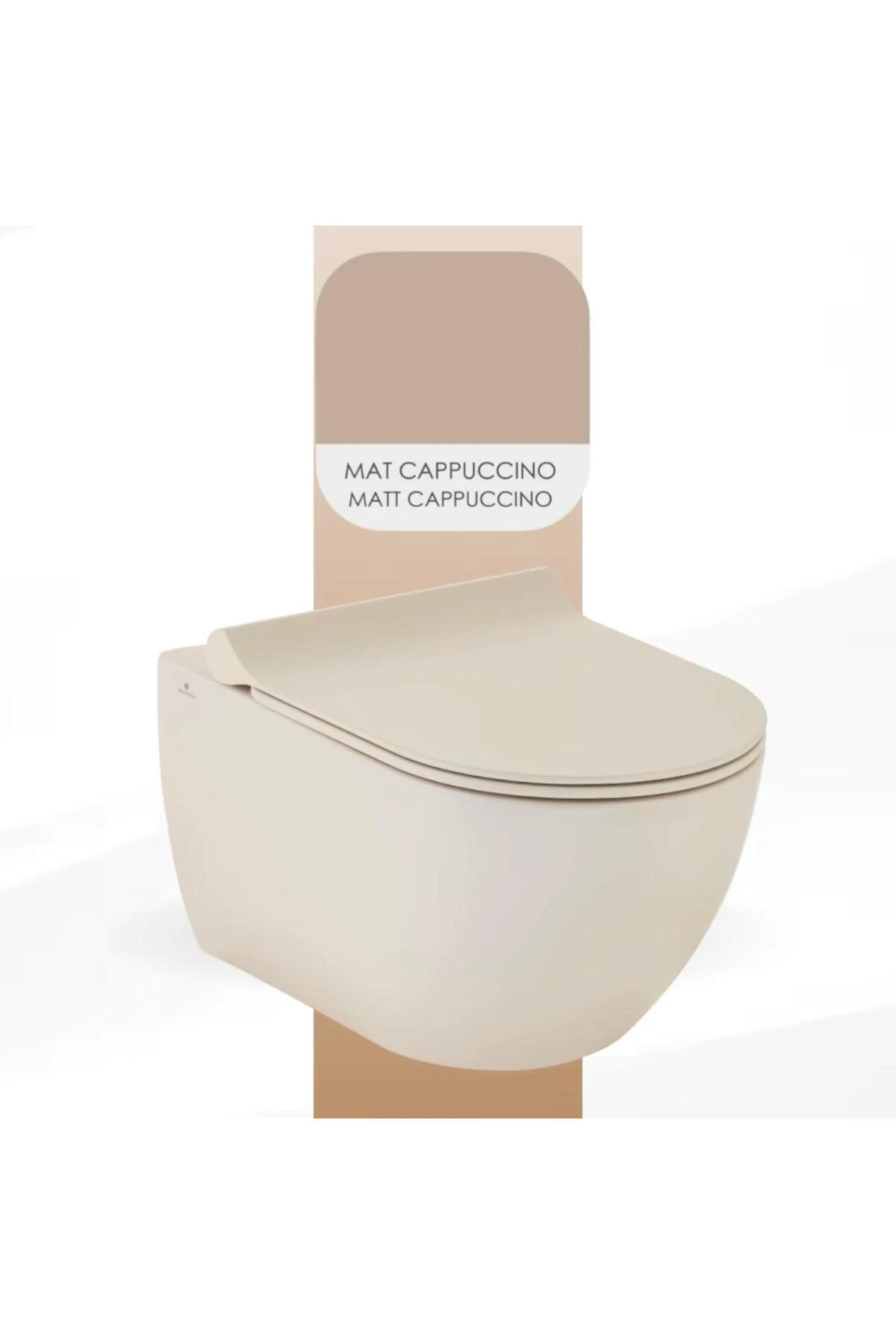 HİLL RİM OUT ASMA KLOZET MAT CAPPUCCİNO ( KREM - BEJ RENK )