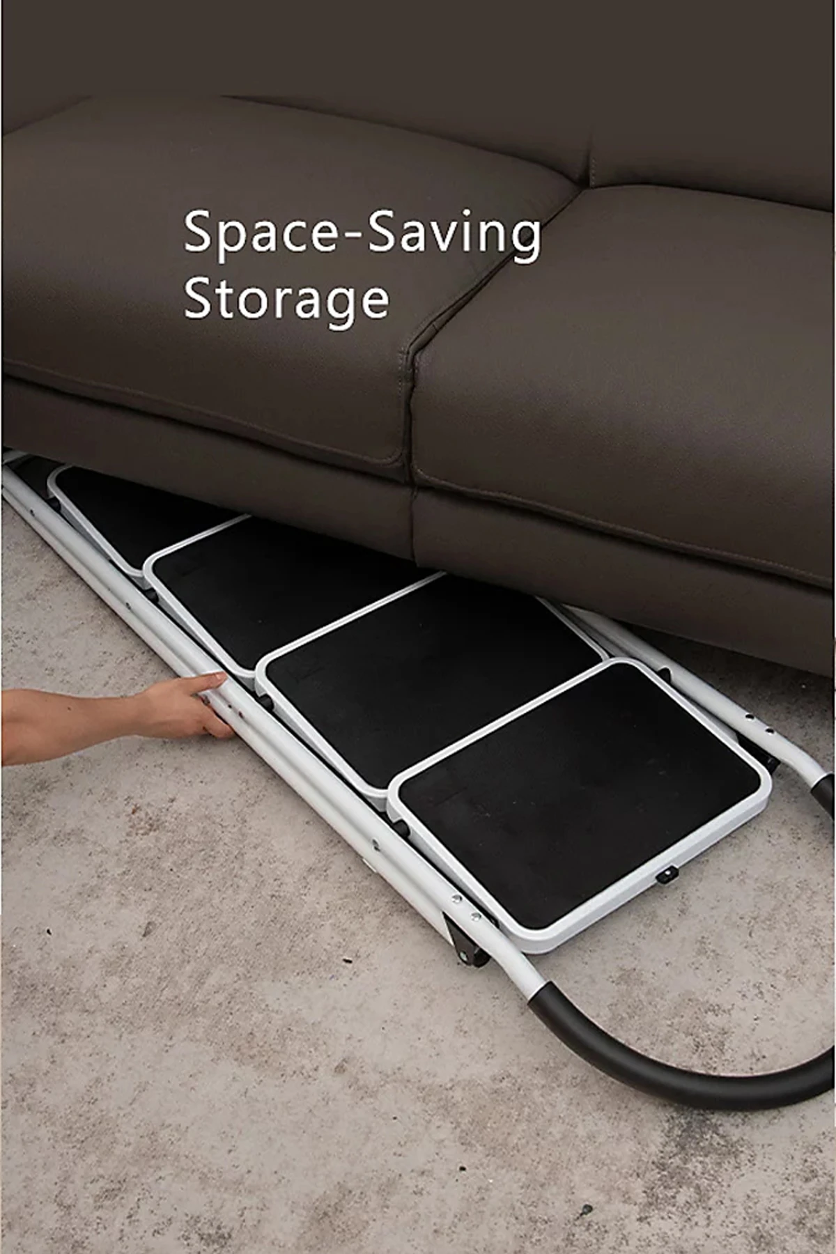 Merdiven Geniş 4 Basamaklı Kaymaz Katlanır Kilitli A Tipi Cg015