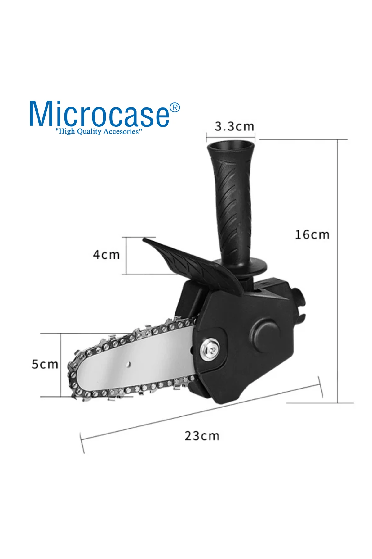Matkaptan Elektrikli Testere Dönüştürücü Dayanıklı Zincirli Ahşap Kesim Aleti-AL4390