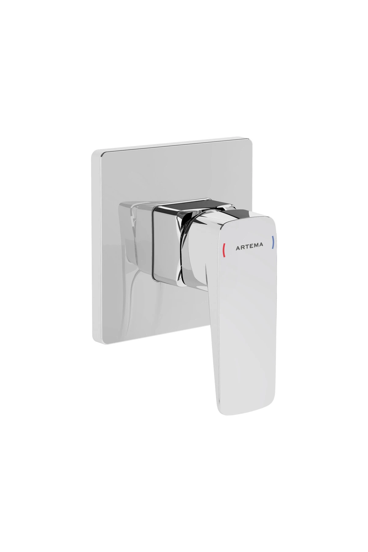 Root Square A42751 Ankastre Duş Bataryası, Sıva Üstü, Krom