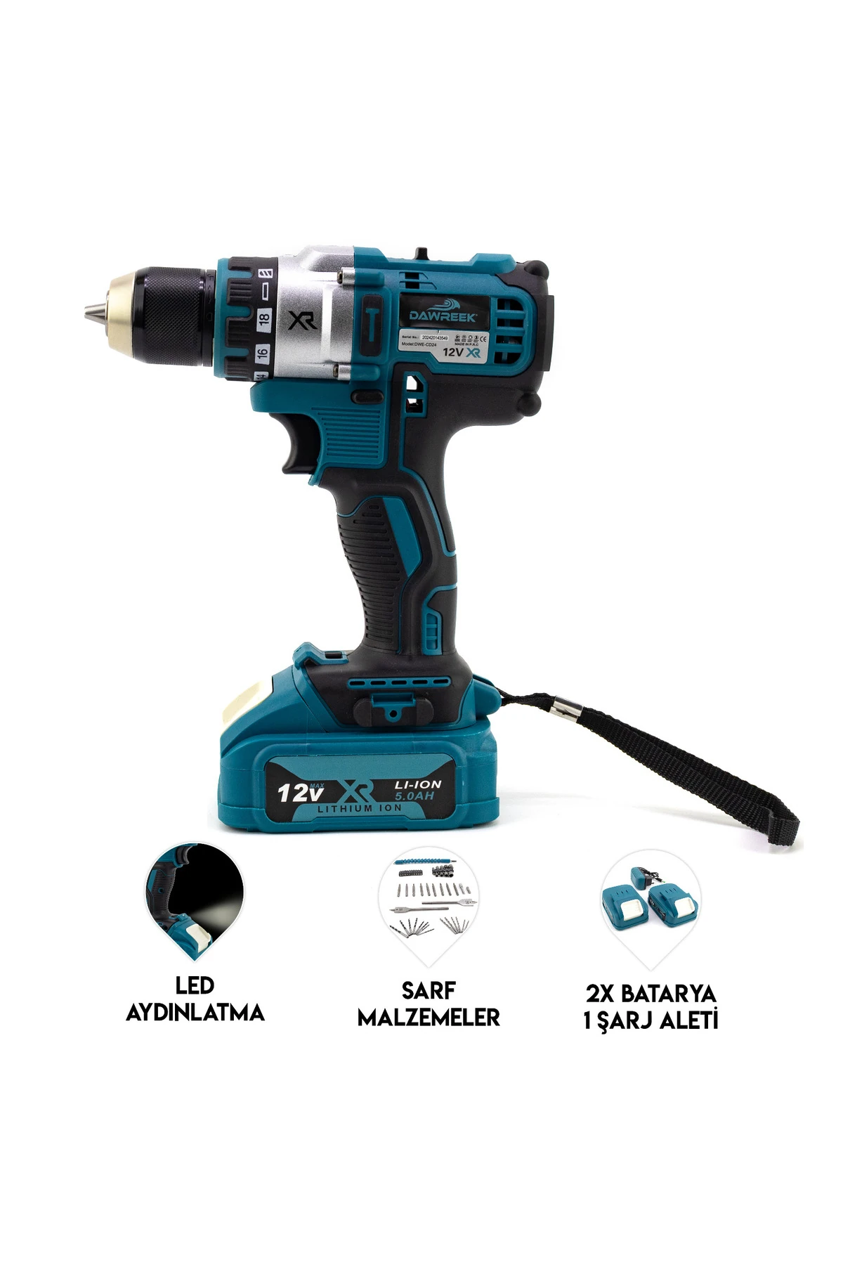 10mm Çelik Mandren Vidalama MK3P