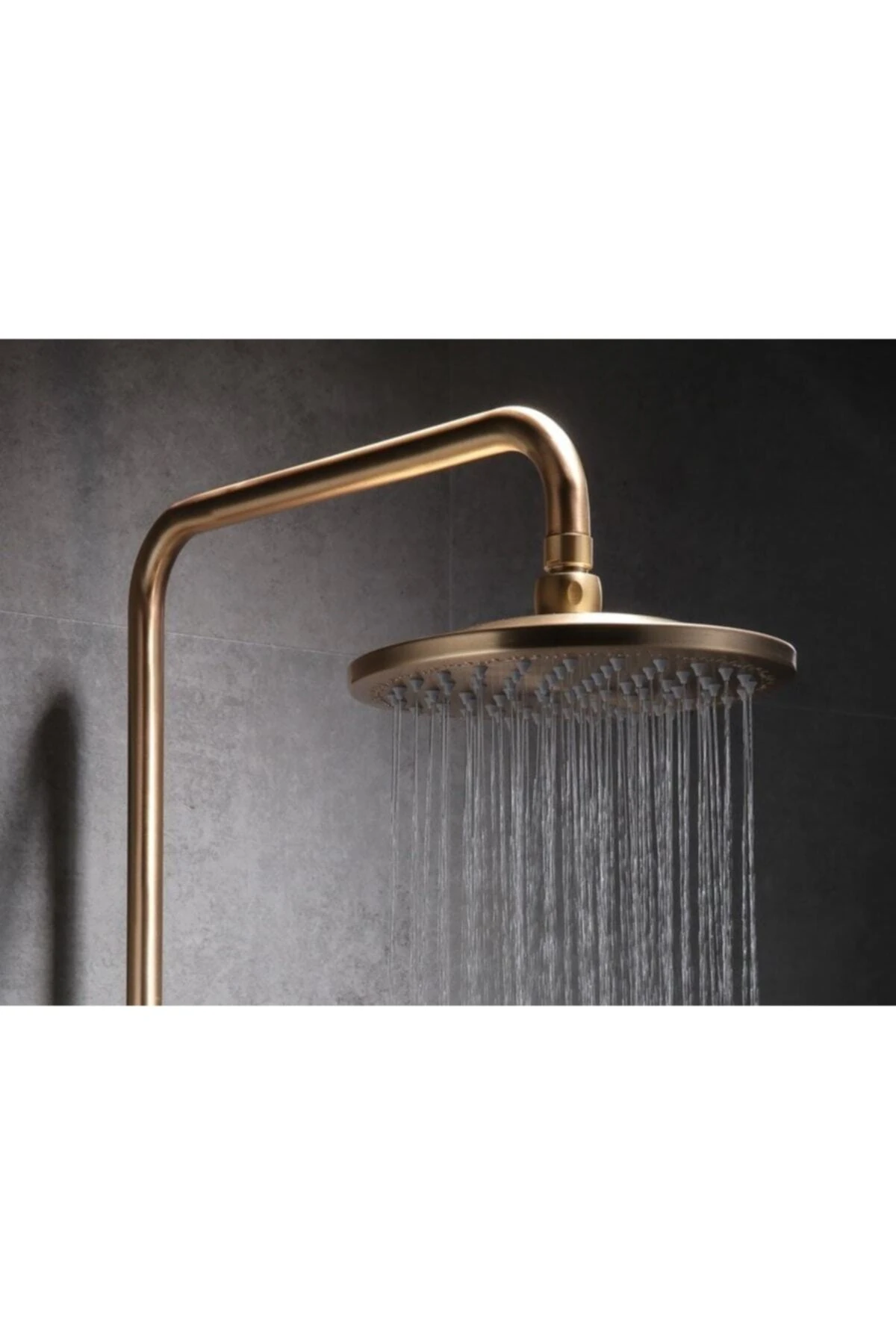 Banyo Bataryası Duş Seti Mat Gold Özel Seri Yeni Model 7 Yıl Garantili Ithal