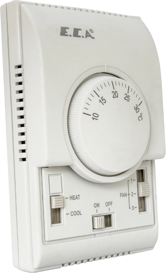 Eca FCBY22 Elektro-Mekanik Fancoil Termostatı (2-4 Borulu Fan Coil Için)