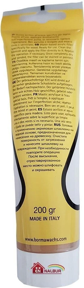 Borma Wachs Cam Tamir Macunu 200 gr