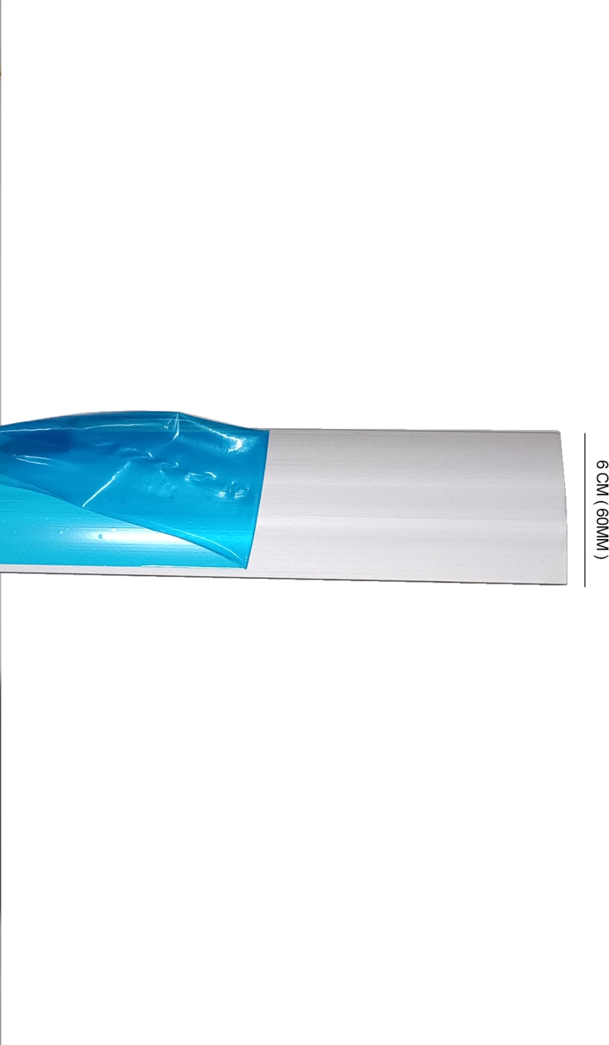 Kapı Eşik Çıtası 85 cm Geniş Parke Kapı Altı Çıtası Geniş 60MM Gri Yapışkanlı Kapı Eşik Profili