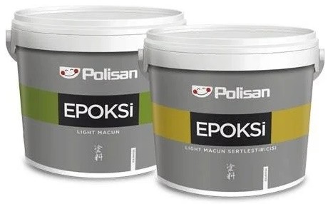 Polisan Epoksi Light Macun 3 L Takım (1,5 LA + 1,5 LB)