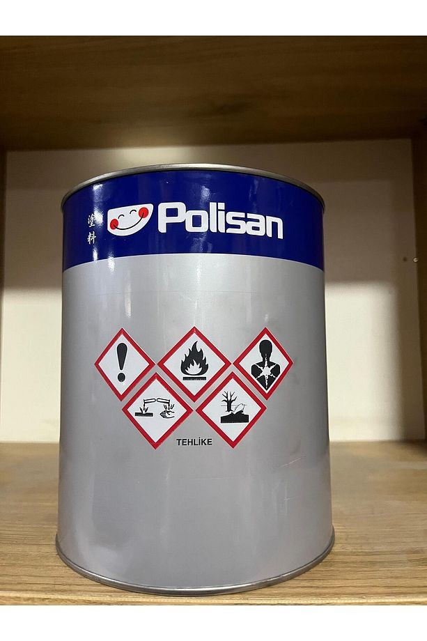 POLİSAN RAPİD ÇATI TRAKTÖR RÖMORK METAL AHŞAP REÇİNELİ SANAYİ BOYASI MAKİNA İLE KULLANILIR 3 KG SEÇ